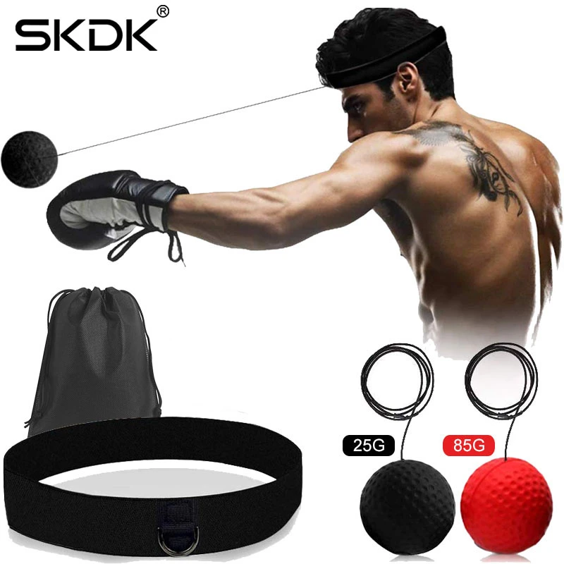 Boxing Reflex Ball Boxing Balls with Headband Punching Speed Fight