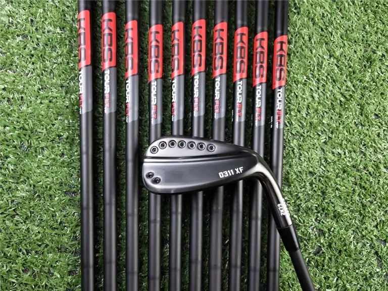

0311XF GEN2 Golf Irons 3456789WGSL 11PCS Black Color 0311XF Golf Club Iron