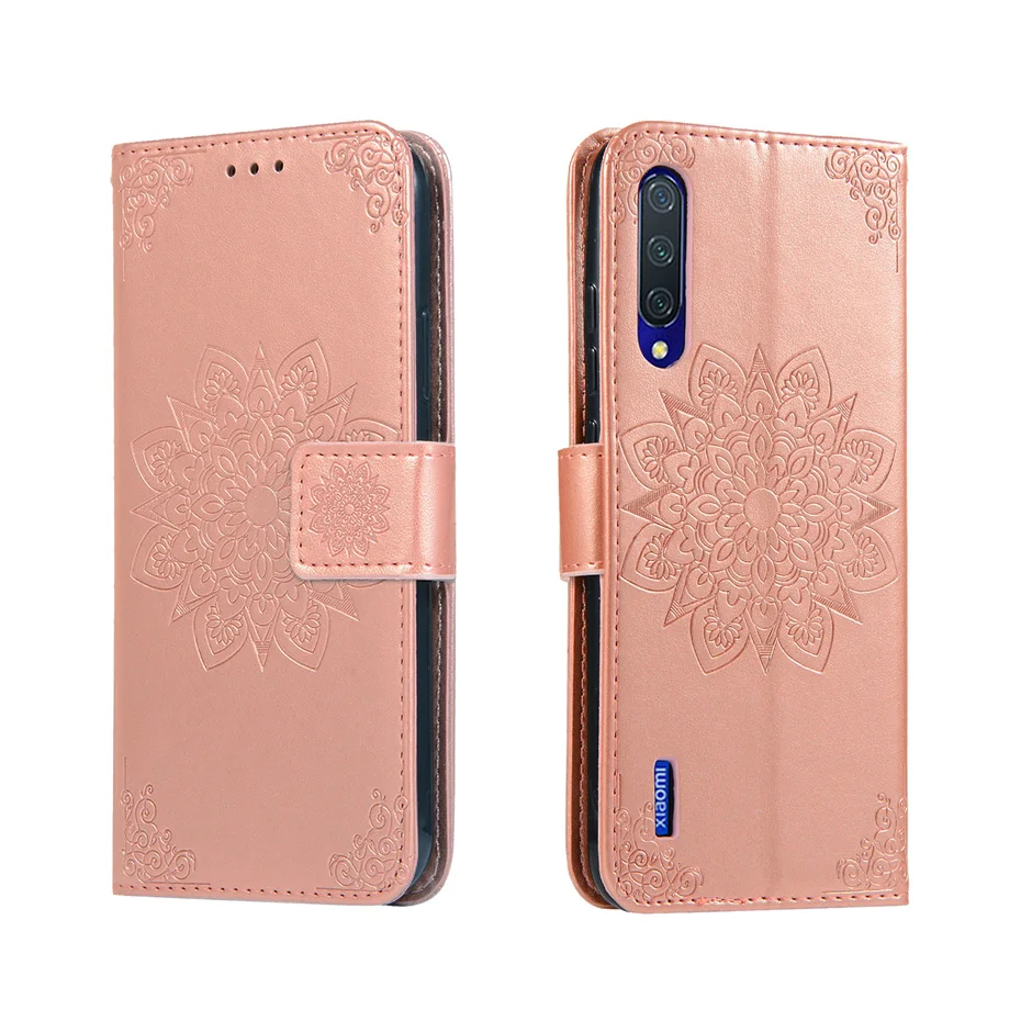 Чехол-бумажник с объемным цветочным рисунком для Xiaomi mi A3 Lite A3 Pro M1906F9SH, чехол-книжка S для Xio mi CC9E CC9, кожаный чехол-книжка с морем