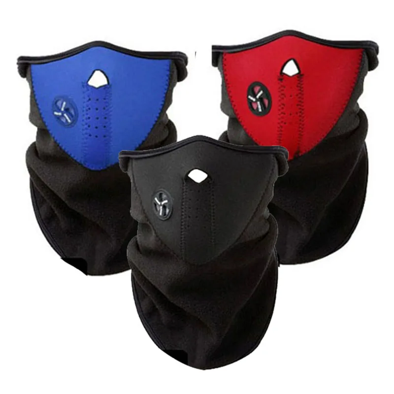 

Windproof Thermal Fleece cycling mask Anti-pollution snowboard ski balaclava Sport bike bicycle scarf riding neck warmer shield