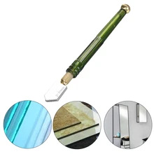 1 шт. 2-10 мм Профессиональный Металлический Карбид с алмазным наконечником роликовый стеклянный резак подача масла Windowcraft рукоятка без скольжения Режущий инструмент для домашнего творчества