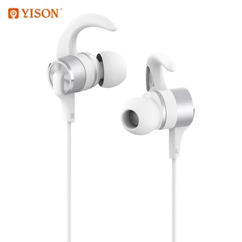 

YISON EX230 high quality wired earphone earbud,high bass metal wired earphone with mic