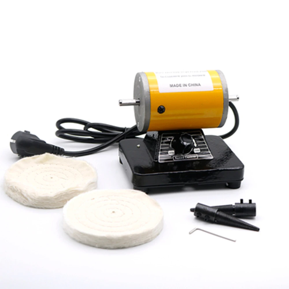 220 V/110 V Мини Стоматологическая лабораторная полировальная машина/полировщик для ювелирных изделий/стоматологическая лаборатория/металлическая поверхность/пластиковая поверхность высшего качества