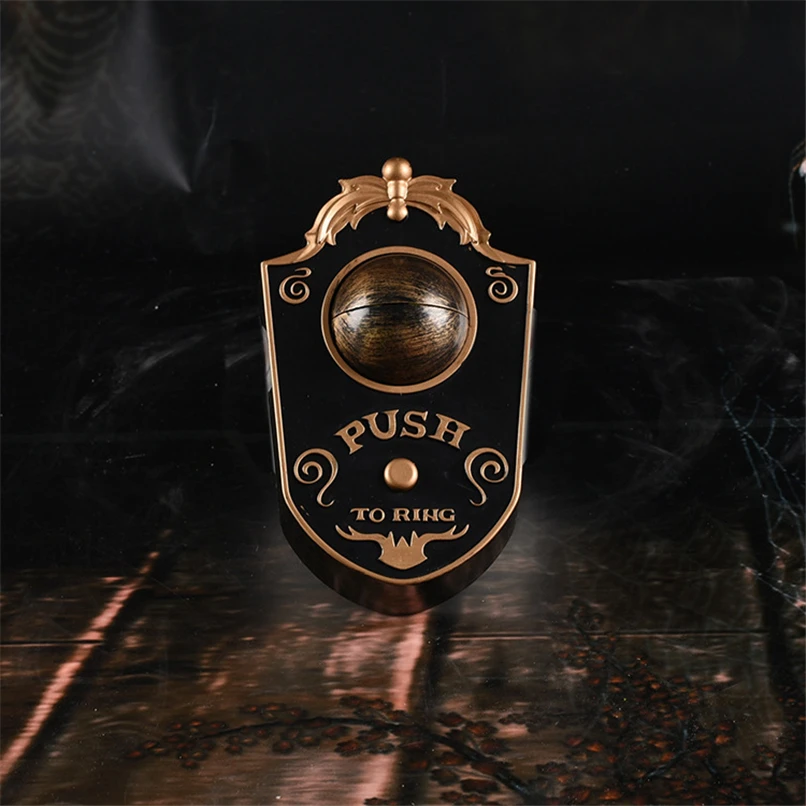 

Spooky Haunted House Ktv Door Bar Club Halloween Props Horror Doorbell Horror Halloween Decoration Halloween Party Supplies