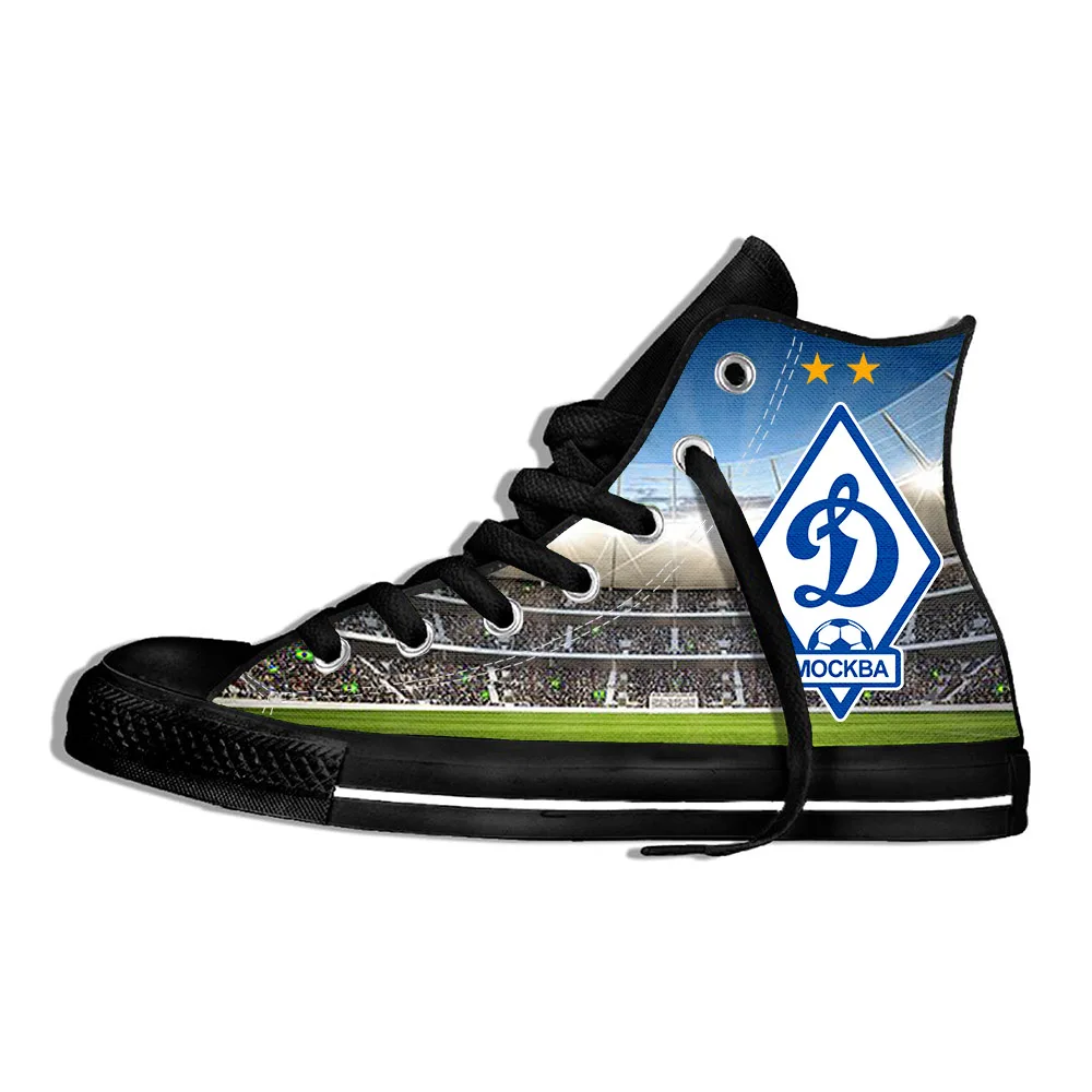 Dynamo Moscow 7 Русская обувь «Динамо» в Москву Легкие беговые повседневные туфли 3D модные резиновые туфли для мужчин и женщин - Цвет: Dynamo Moscow 7