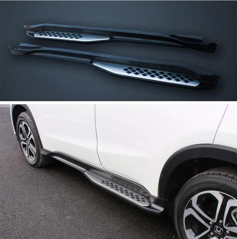 

High Quality Aluminum alloy Running Board Side Step Nerf Bar Pedal For Honda HRV HR-V VEZEL 2014 2015 2016 2017 2018 2019