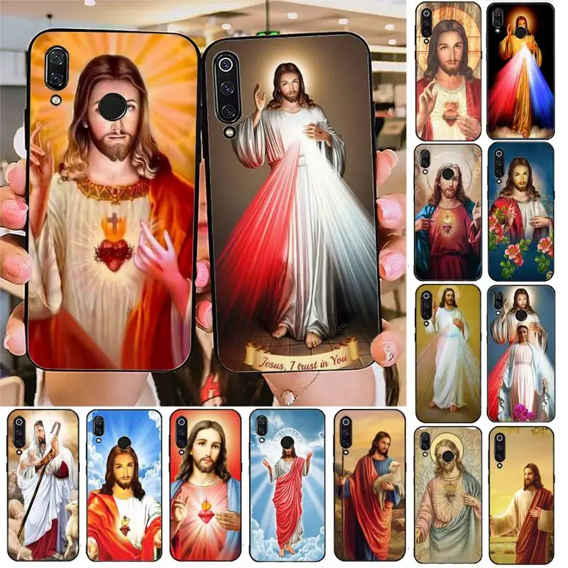 Горячая Распродажа Divine Mercy Иисус крест чехол для телефона Redmi note 8Pro 8T 6Pro 6A 9 8 7 7A