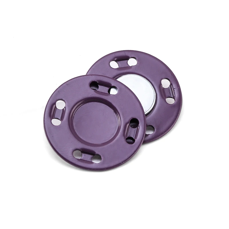 Colorful Magnetic Snap Buttons - 5 Pairs
