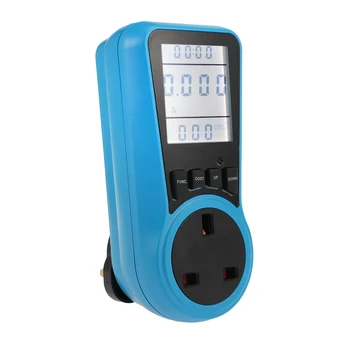 

New 2018 Digital Power Meter Energy Meter Plug-in Socket Electric Monitor Meter LCD Socket Household Measuring Socket Analyzer