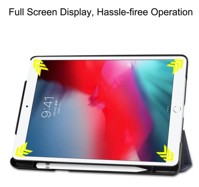 Чехол SUREHIN для Apple iPad 10,2, чехол с карандашом, мягкий силиконовый умный защитный чехол для iPad air Pro 10,5 чехол