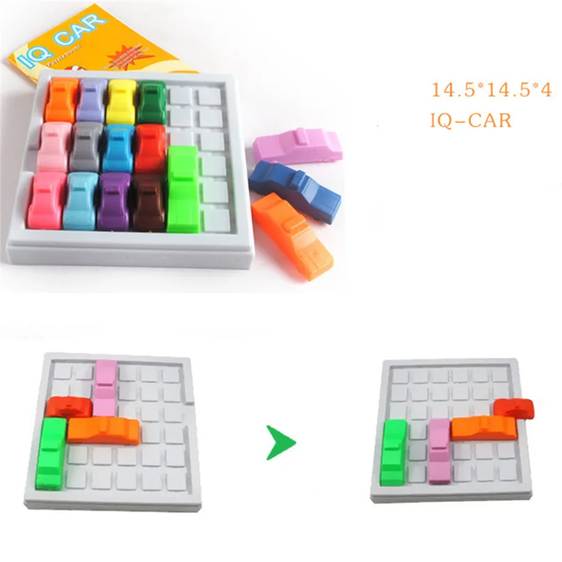 

Busy Hour IQ Car Game Fun Rush Hour Traffic Jam Logic Game Toy For Boys Girls Party Happy ToysJuguete Rompecabezas 30N19