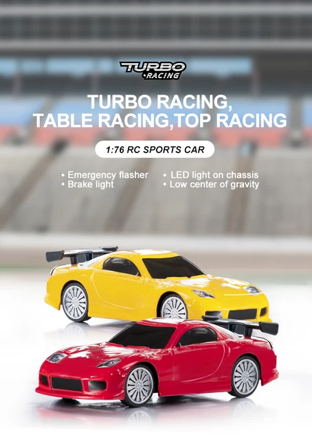 Turbo Racing 1:76 C71 Sports Rc Car Mini Limited &classic Edition
