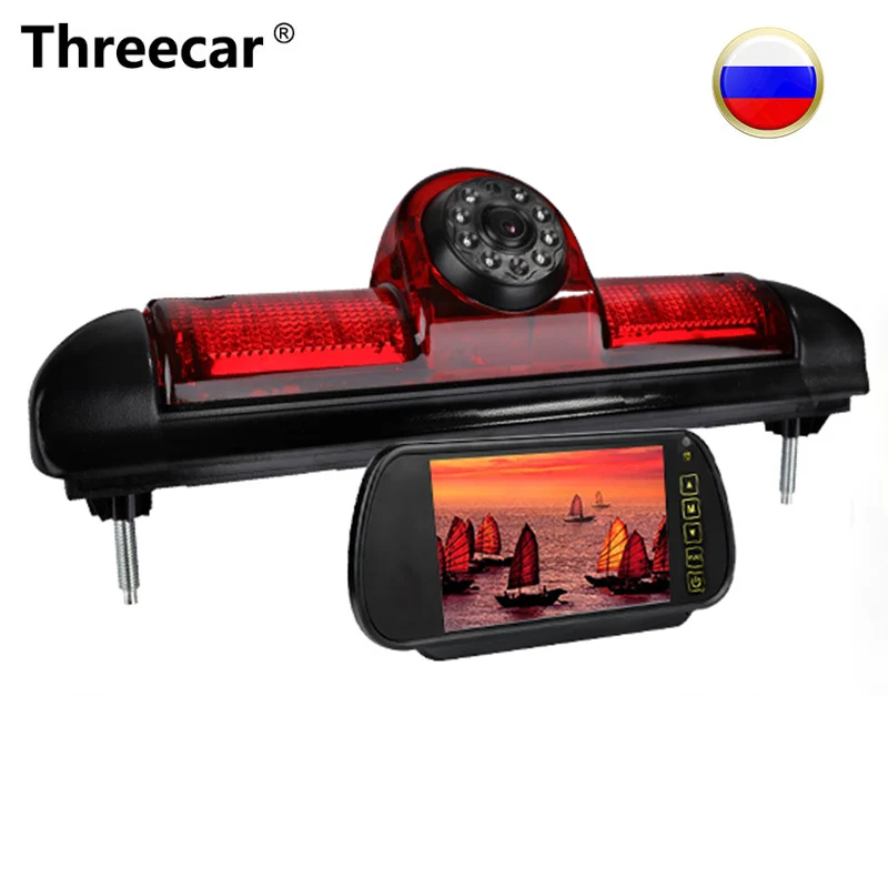 Baratos Nueva cámara de visión trasera cámara de respaldo reverso CCD para Fiat Ducato X250 Citroen Jumper III Peugeot Boxer III LED IR cámara de estacionamiento