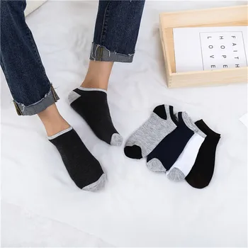 

Socks men socks set 1Pairs Women Comfortable Stripe Cotton Sock Slippers Short Ankle Socks носки носки высокие Male Ankle Sock