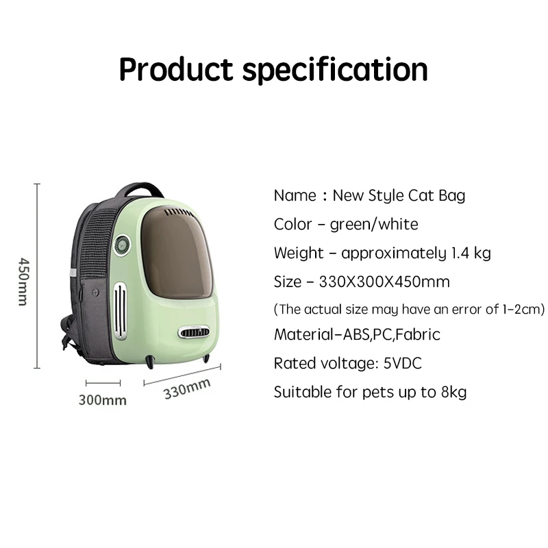 Travel Cat Handbag Space Capsule window bubble astronaut With USB lighting fan Pet Carriers Bag Carrying For Cats transportin au 5 Travel Cat Handbag Space Capsule window bubble astronaut With USB lighting fan Pet Carriers Bag Carrying For Cats transportin au 5
