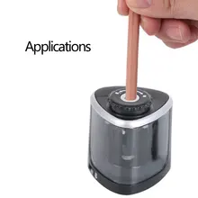 Рабочая экономичная креативная безопасная точилка для карандашей Портативная Домашняя офисная прочная электрическая точилка для карандашей кухонные ножи