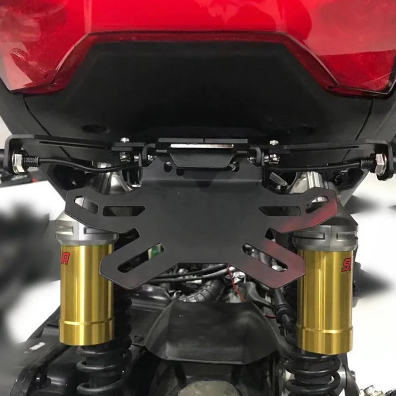 Держатель номерного знака для мотоцикла Honda NC750X Kawasaki Z750 Z800 Yamaha MT07 MT09 R1 R3 R15 SUZUKI GSX R750
