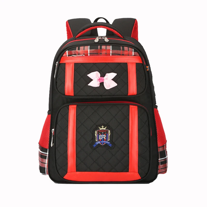 

Fashion 1-6 Grade Kids Bookbag For Teenagers Children Orthopedic School Bags Girls Primary Student Princess Waterproof Backpack
