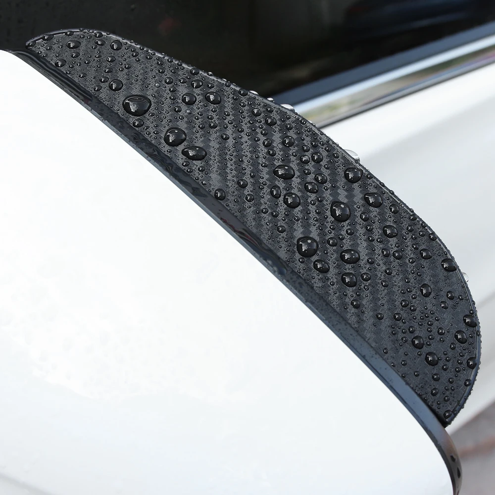 Car Rearview Mirror Protector Rain Eyebrow for Jeep Renegade Grand Cherokee Compass Wrangler JK JI Cherokee XJ Guide