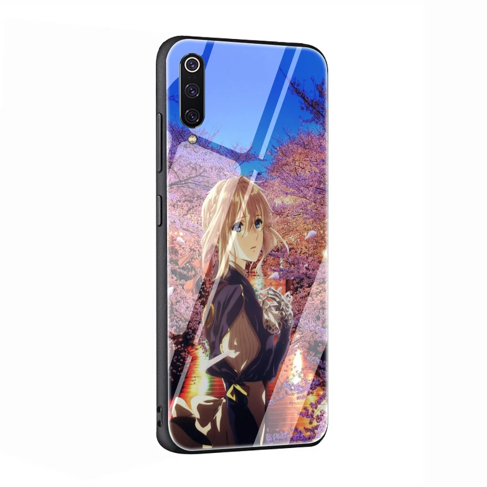 Чехол EWAU Violet Evergarden из закаленного стекла для телефона для Xiaomi mi A1 A2 8 9 Red mi 4X 6A Note 5 6 7 Pro Pocophone F1 - Цвет: G6