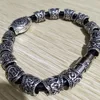 Nostalgia Viking Accessories Runic Runes Beads Diy Jewelry Mens Womens Bracelet Decoration Bangles With Charms Beads 5