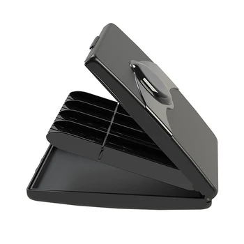 

Waterproof Wear Resistant Durable ABS Anti Lost Non Deformation Thin Card Slot Protective Saxophone Reed Box Portable Buckled