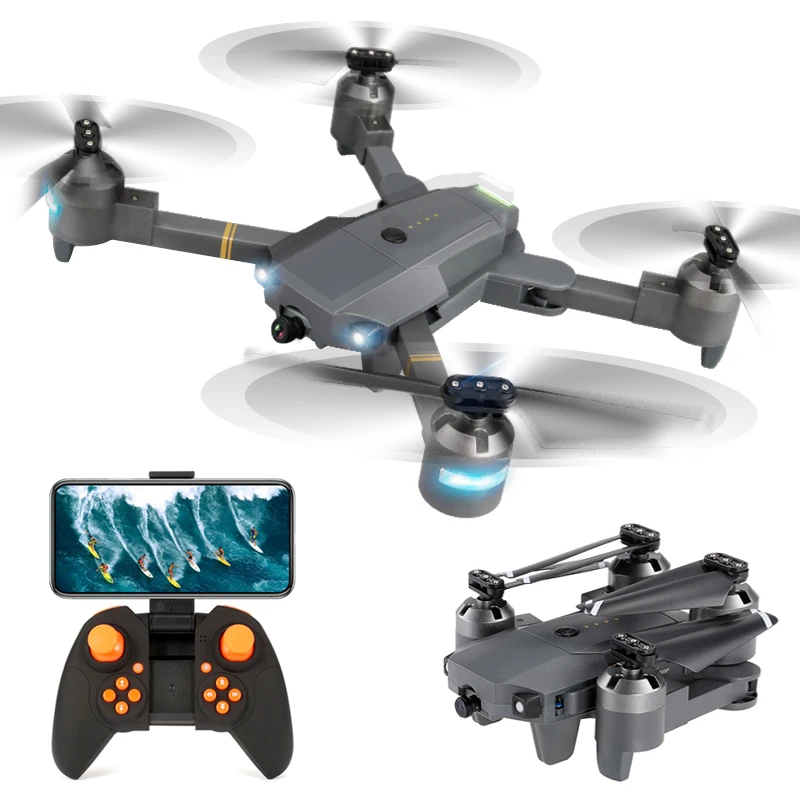 XT 1 складной Дрон FPV для селфи 720P 1080P wifi HD камера Широкоугольный Радиоуправляемый