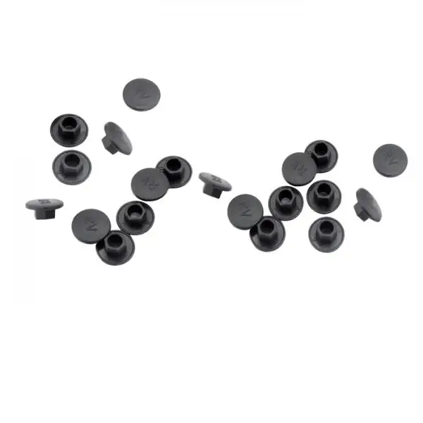 20 Pieces M5 M6 Hex Allen Bolt Screw Nut Head Cover Cap Protector for Bike Bicycle Cycling Headset