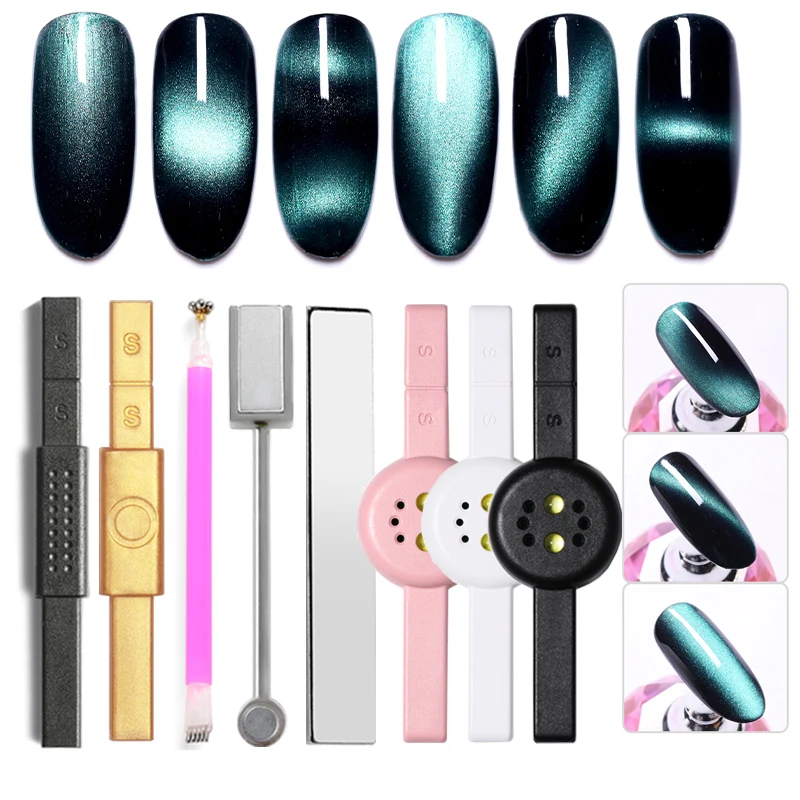 

1Pc 3W Magnetic UV Lamp Two-in-one Pink Black White Magnetic Stick Multi-function USB Cable Mini Curing Nail Art Gel Polish