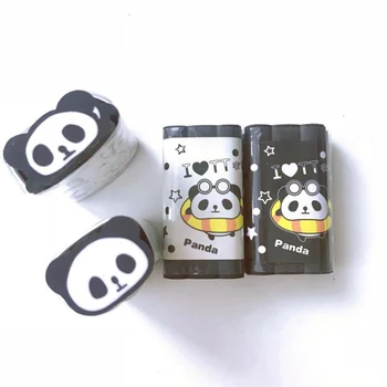 

1 Pcs Animal Panda Rubber Pencil Erasers Correction Sketch Drawing Eraser for Kids Gift School Office Stationery
