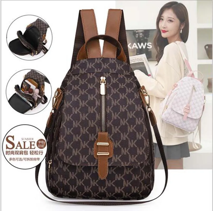 Hot Sale Women Fashion Designer Printing Backpack High Quality Pu Leather  Travel Shoulder Bags School Bag Small Backpacks - AliExpress