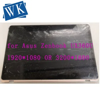 

FHD or QHD LED LCD Assembly Touch Screen Replacement For ASUS ZENBOOK UX360U UX360UA WUXGA (touch can not work,only for glass)