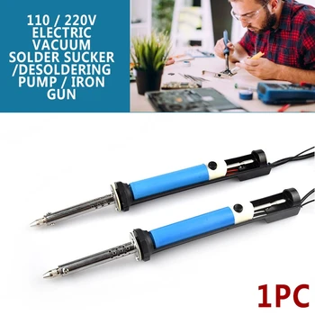 

2019 New Welding Soldering Supplies 30W 110/220V Electric Vacuum Solder Sucker /Desoldering Pump / Iron Gun Desoldering Pumps