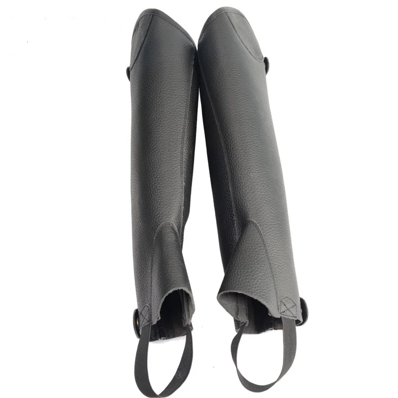 Equestrian Leggings Microfiber Cowhide Durable Horse Riding Boots Cover Body Protectors Soft Protection Gear for Horse Equipment horse riding protectors