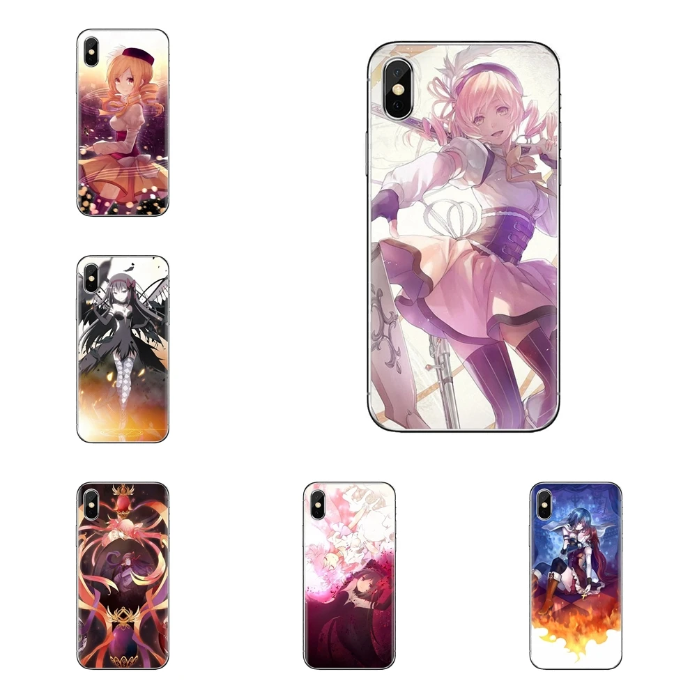 Чехол из ТПУ Sayaka Miki Puella Magi Madoka Magica для iPod Touch Apple iPhone 11 Pro 4 4S 5 5S SE 5C 6 6S 7 8 X XR XS Plus Max |