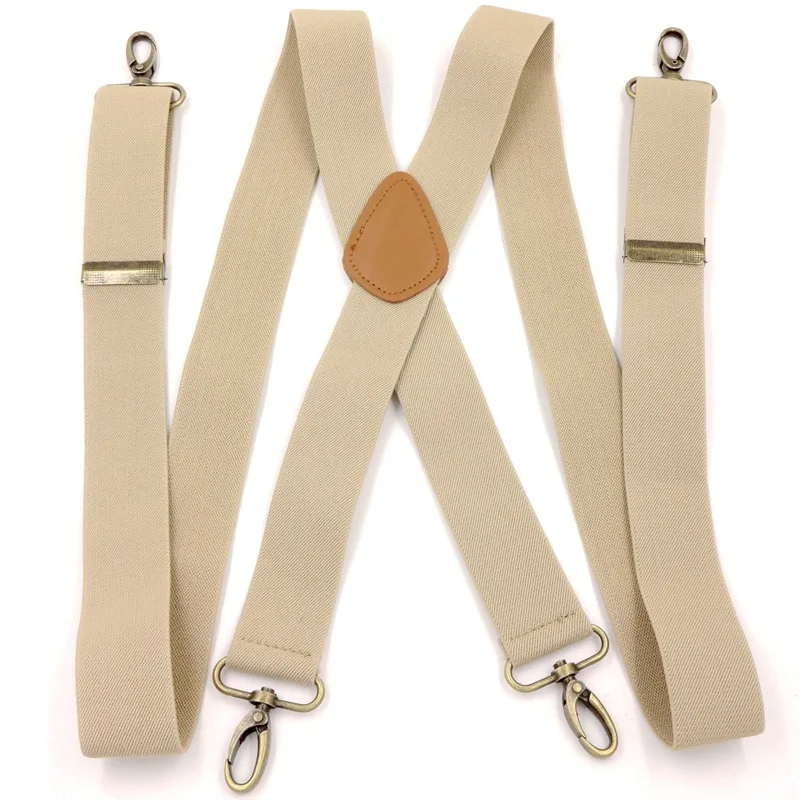 

2pcs/lot Shoulder Strap Suspenders Sling Plus Size Men Women Skirt Trousers Pants Hook Buckle Strap Clip Sling Apparel Accessory
