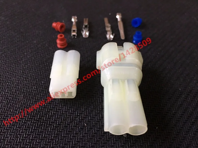Sumitomo HM 090 자동차 커넥터, 암수 2 핀 전원 배터리, 방수 전자 커넥터, 6187-2801 6187-2804, 5 세트