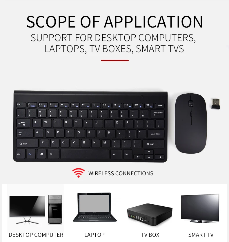 para ios android 2.4g mini teclado mouse