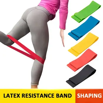 

Natural Latex Tension Resistance Band Pull Rope Body Ankle Leg Exercise Training Rubber Elastic Fitness Yoga Loop Band