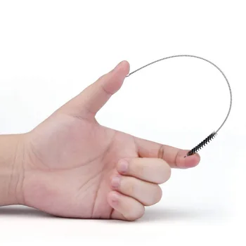 

New Nylon Cleaning Brush Set of 10 for Bottle, Tube, Jar and Most Narrow Containers (3 Straw Cleaning Brushes Bonus)