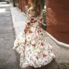 New trendy Womens Boho Summer Long Dress Floral Maxi Dress Party Evening Summer Beach Sundress Plus Size Vestidos de festa S-XL ► Photo 3/6