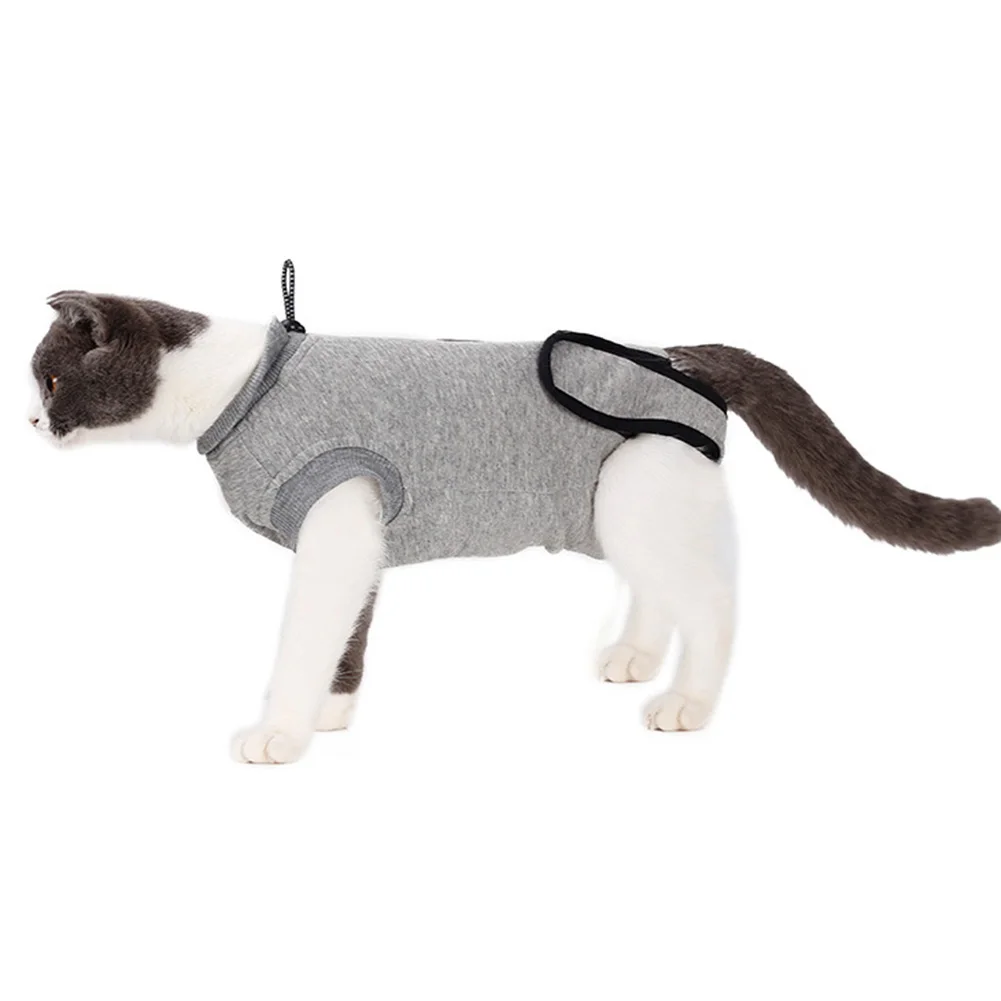 Pet Puppy Kitty костюм для восстановления брюшных ран Мягкий защитный чехол дышащая Хирургическая Одежда