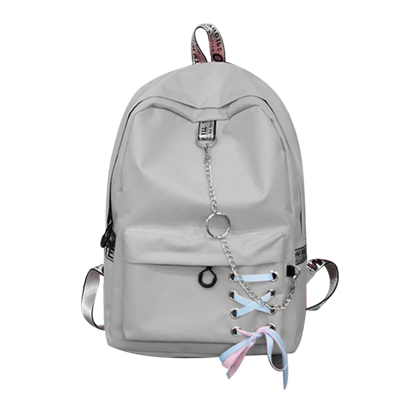 

Fashion big capacity shopping bag laptop backpack rucksack canvas bags student womens school Bags