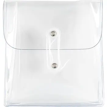 

Ins Style Simple Transparent Winding Storage Bag Portable Waterproof Large Capacity PVC DIY Photo Holder Korean Stationery