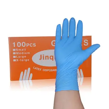 

50pairs 12 inches Disposable Washing Cleaning Nitrile Gloves Work Safety Gloves