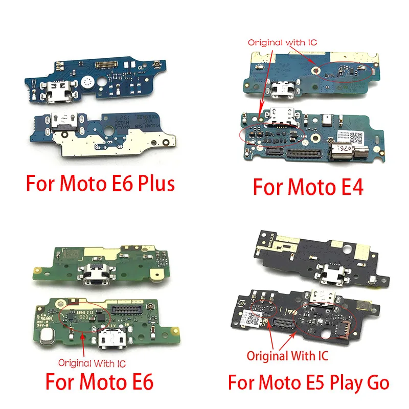 USB порт для зарядки док станции Штекерный разъем плата гибкий кабель Motorola Moto E4 E6
