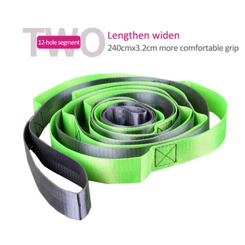 

Yoga Stretch Strap Flexibility Stretching Legs Stretcher Strap Split Training Waist Rope Gym Dance Ligament Stretch Belt Train