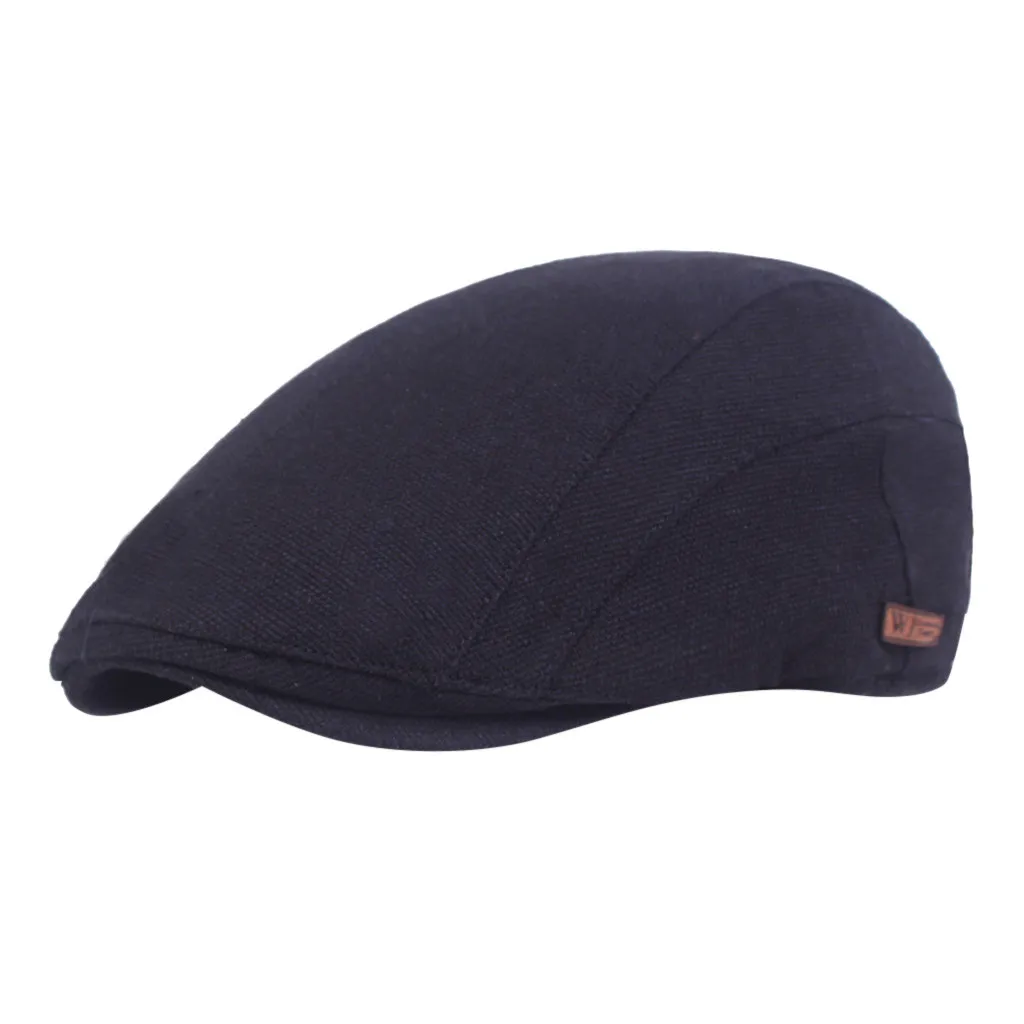 Мужская и женская плоская кепка Newsboy Baker береты Duckbill Golf Driving Cabbie Hat boinas masculinas tocas e gorros masculino inverno