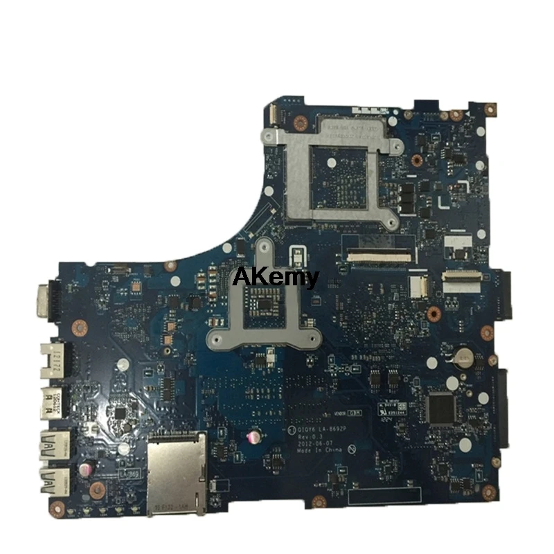 New  QIQY6 LA-8692P Laptop motherboard for Lenovo IdeaPad Y500 original mainboard GT650M