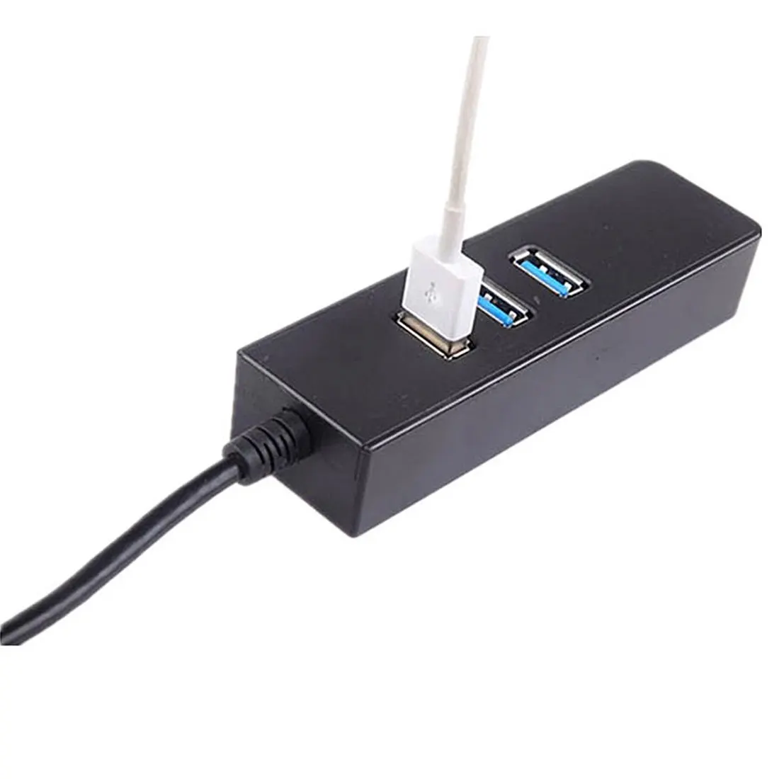 USB 3,0 1000 Мбит/с гигабитный Ethernet адаптер USB к RJ45 Соединительная плата локальной компьютерной сети 3 порта для Windows 7/8/10/Vista/XP